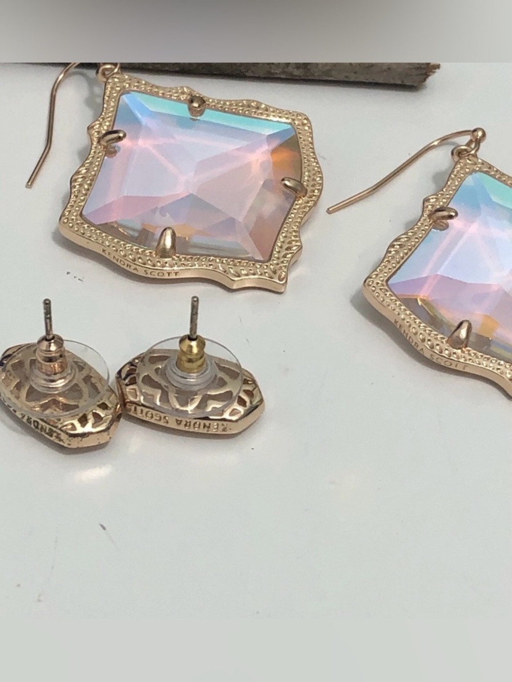 Kendra Scott Lot Of 2 Pair Of Earrings - Picture 3 of 7
